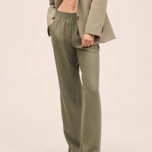 NWT Straight lyocell pants